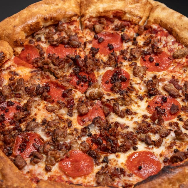 Meat Head Pizza.