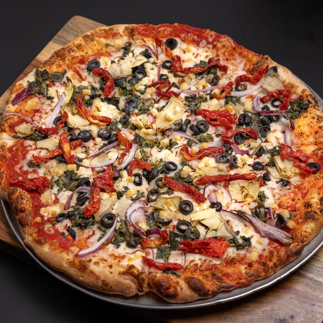 Mediterranean Pizza.